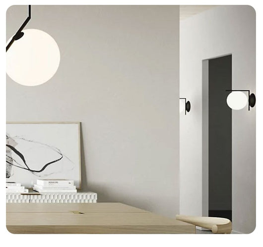 Lámpara de Pared de Cristal para Dormitorio y Pasillo - Image 12