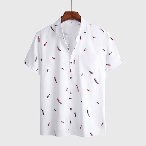 Camisa Manga Corta con Bolsillo Ligero para Hombre - Image 3