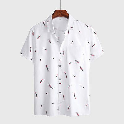 Camisa Manga Corta con Bolsillo Ligero para Hombre - Image 3