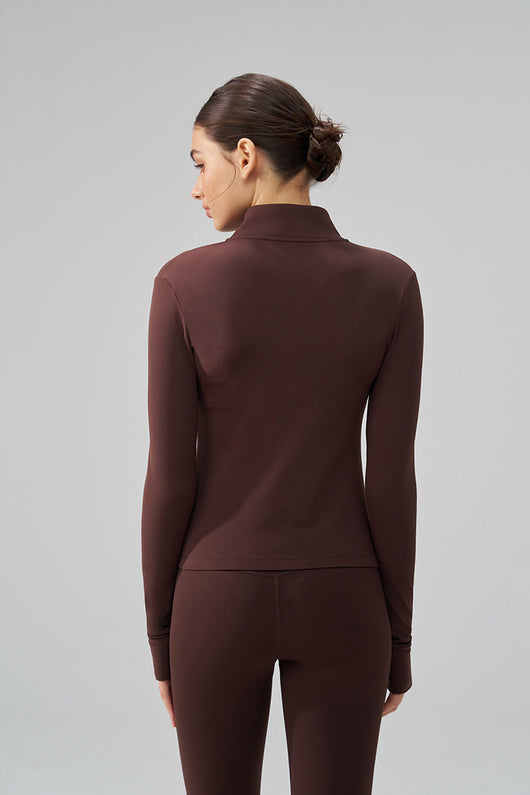 Top de Yoga sin Dedos Acolchado para Otoño e Invierno - Image 15