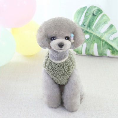 Chaleco de Terciopelo para Mascotas Otoño e Invierno - Diseño Adorable - Image 8