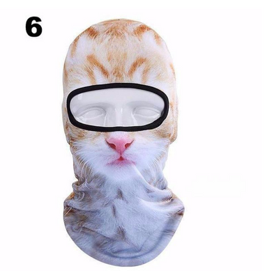 Máscara Facial 3D Gato para Invierno - Image 8