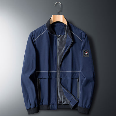 Chaqueta Deportiva Talla Grande para Hombre - Estilo Béisbol Primavera Otoño - Image 10