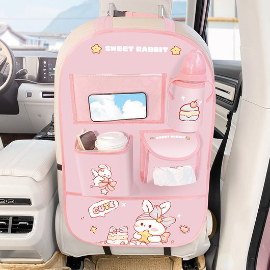 Organizador de Asiento Trasero del Auto con Protector Antimanchas - Image 6