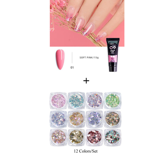 Pegamento para Extensiones de Uñas UV 15ml - Gel Cristal de Secado Rápido - Image 29