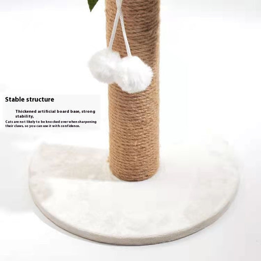 Rascador de Cactus para Gatos con Poste Sisal y Plataforma Escaladora - Image 13