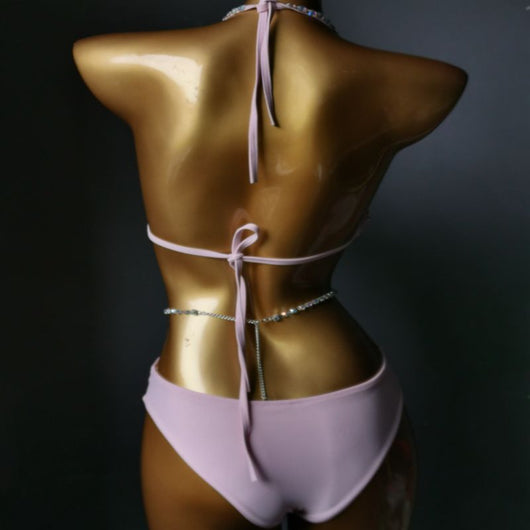 Traje de Baño Diamante con Tassel y Soporte Reforzado - Image 11