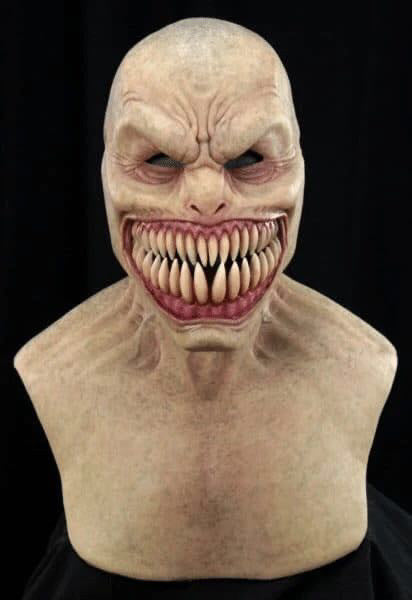 Máscara de Anciano con Cabello Blanco y Barba para Halloween - Image 27