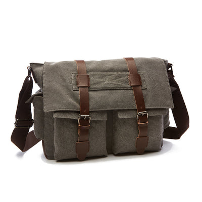 Bolsa Crossbody de Lona para Hombre - Image 5