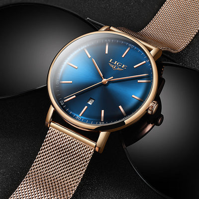 Reloj de Cuarzo Impermeable para Parejas - Image 3