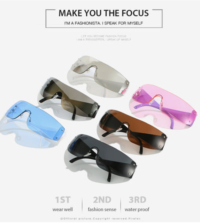 Gafas de Sol Sin Marco Pentagram Siamés - Image 19