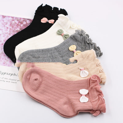 Calcetines Princesa con Diseño Floral para Niñas