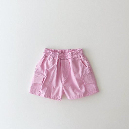 Shorts de Algodón Puro para Niños - Colores Lisos - Image 12