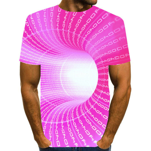 Playera de Manga Corta con Impresión Digital 3D - Image 5