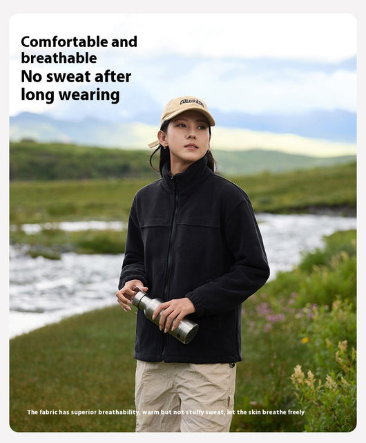 Chaqueta Térmica de Forro Polar con Grafeno para Mujer - Abrigo Grueso Aislante - Image 16