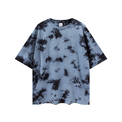 Camiseta Tie Dye Irregular para Hombre - Manga Corta - Image 5