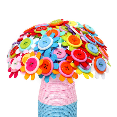Ramo de Botones Creativo DIY para Niños - Image 10
