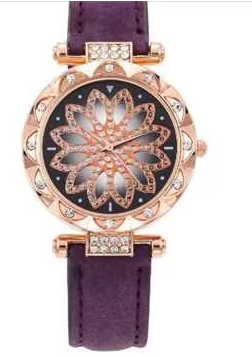 Reloj Elegante para Mujer con Diamantes, Resistente al Agua - Image 10