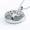 Natural stone pendant Life Tree Necklace Y