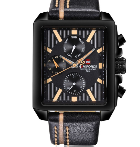 Reloj NAVIFORCE 9111 Multifunción Resistente al Agua para Hombre
