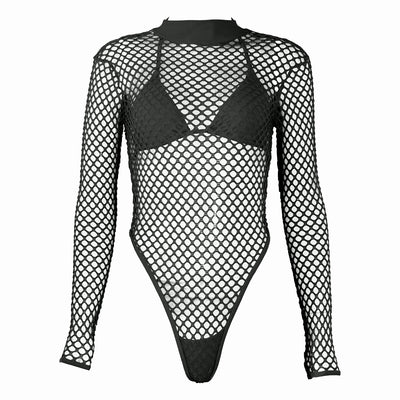 Body Sensual de Malla Transparente para Mujer - Image 14
