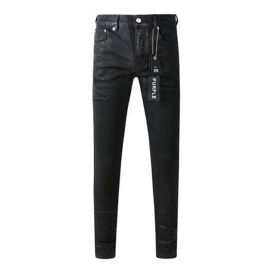 Jeans Slim Fit Morado y Negro - Tendencia Internacional - Image 17
