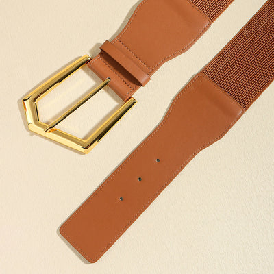 Cinturón Elástico Metálico Negro Ajustable - Accesorios de Moda para Abrigos y Faldas - Image 26