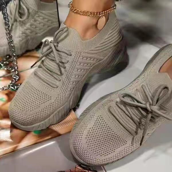 Zapatos Casuales Deportivos Transpirables para Mujer - Suela Acolchonada Primavera Otoño