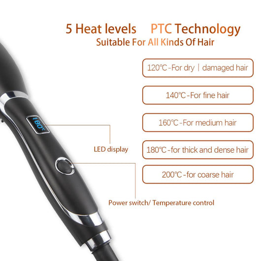 Cepillo Alisador Eléctrico Automático para Cabello - Image 5