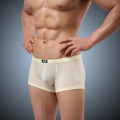 Bóxer Tipo Seda Fría de Cintura Baja para Hombre - Diseño Ultrafino - Image 7
