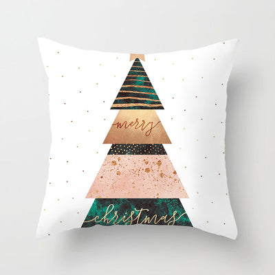Funda de Almohada de Piel de Durazno Navideña - Image 5
