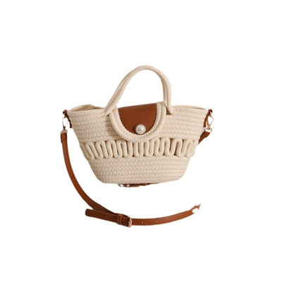 Bolso Crossbody Tejido Calado a Juego para Mujer - Image 5