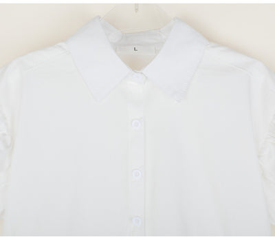 Vestido Camisero de Manga Corta para Verano - Diseño Clásico con Solapa - Image 14