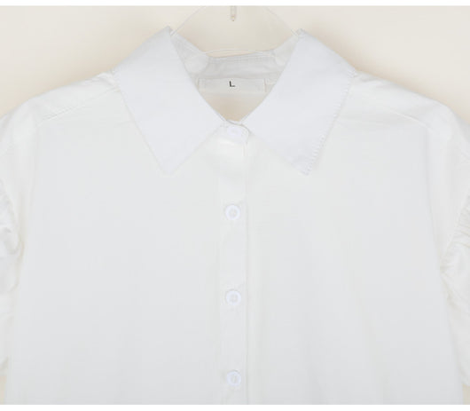 Vestido Camisero de Manga Corta para Verano - Diseño Clásico con Solapa - Image 14