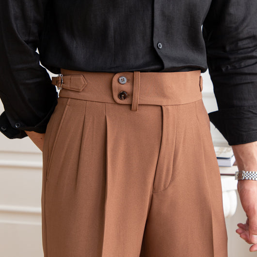 Shorts Casuales Hombre Corte Recto Tela Lisa Sin Planchado - Image 10