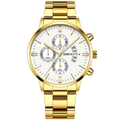 Reloj de Cuarzo Clásico para Hombre con Diseño de Tres Ojos - Image 14