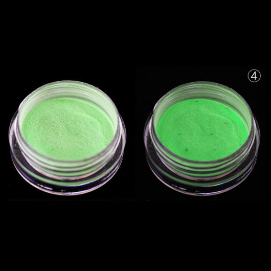 Polvo Espejo Mágico Luminoso 12 Colores - Efecto Fluorescente para Uñas - Image 7