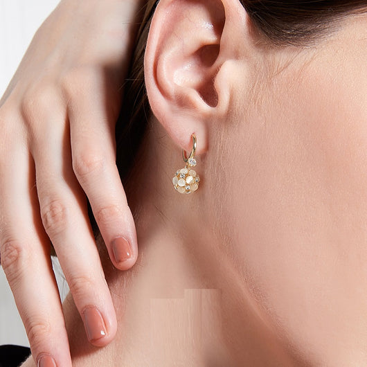 Aretes de Ópalo Elegantes para Mujer - Lujo y Sofisticación - Image 8