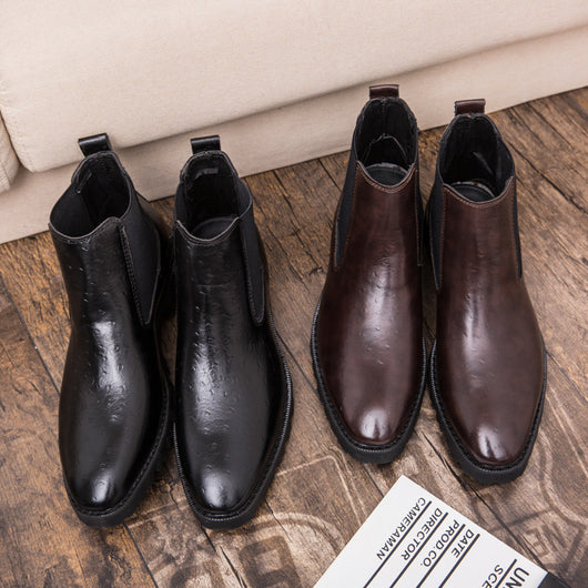 Botas Altas de Cuero Grabado Estilo Vintage - Image 13