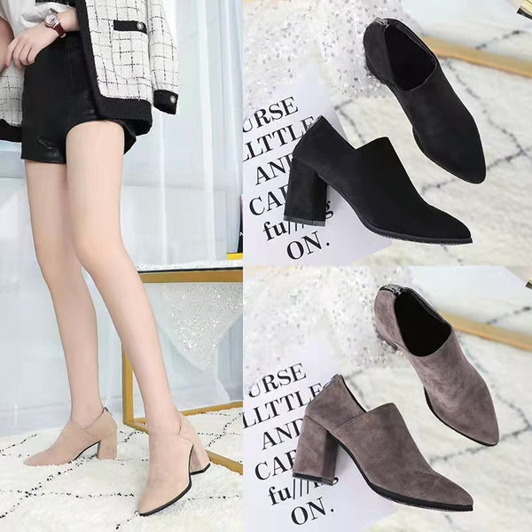 Botas de Tacón Alto para Mujer - Diseño Versátil y Elegante