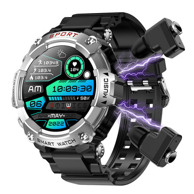 Reloj Inteligente T96 con Reproductor MP3, Auriculares Inalámbricos y Función 3 en 1 - Image 7