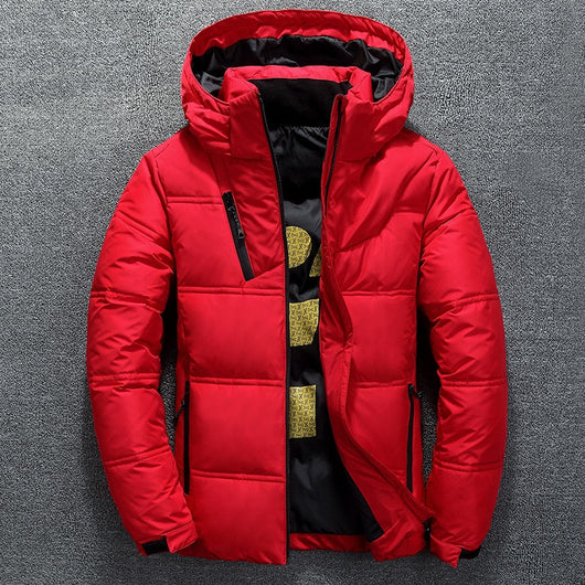 Chaqueta Abrigadora con Capucha para Invierno