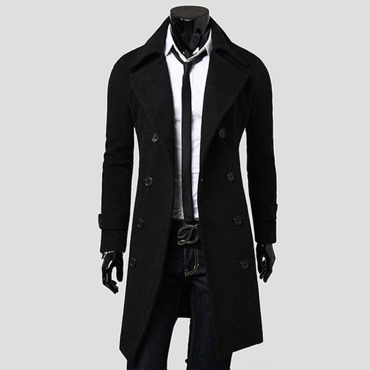 Abrigo Trinchera Clásico para Hombre - Image 2