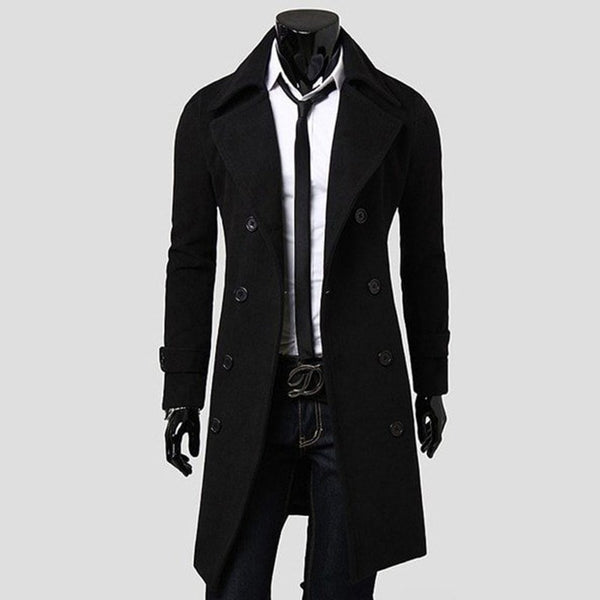 Abrigo Trinchera Clásico para Hombre