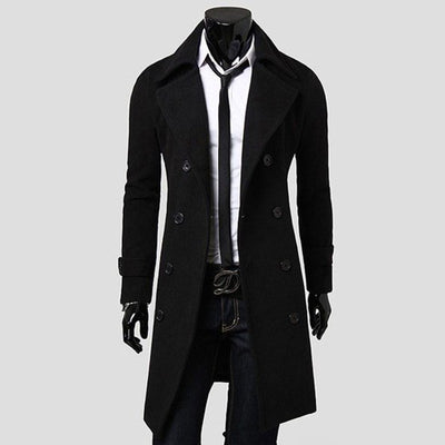 Abrigo Trinchera Clásico para Hombre - Image 2
