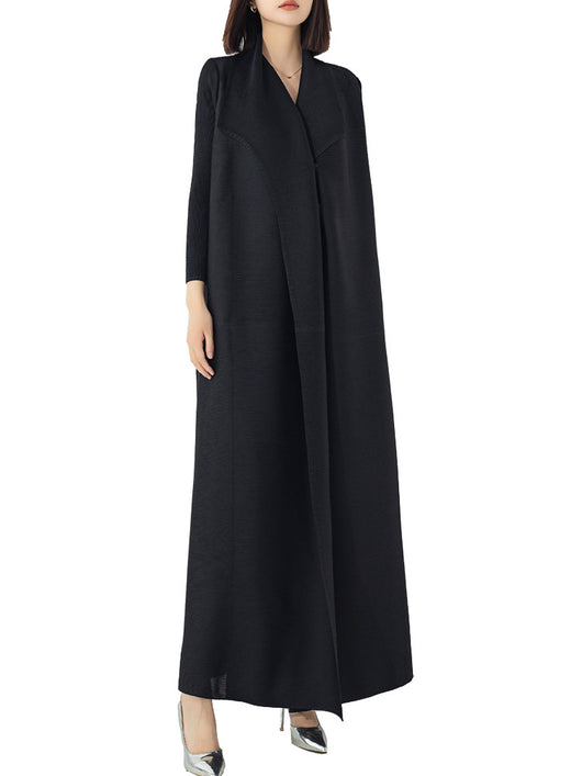 Abrigo Largo Elegante y Sofisticado para Mujer - Image 12