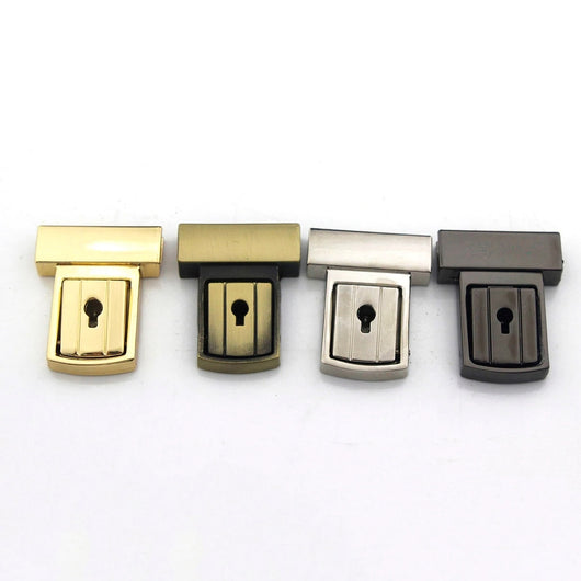 Cerradura Embutida con Accesorios de Hardware en Oro, Plata y Negro - Image 2