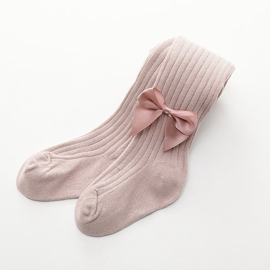 Calcetines infantiles con moño elegante - Image 20