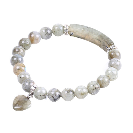 Pulsera de Piedra Labradorita Natural