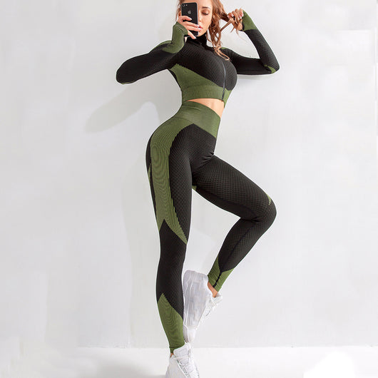Conjunto Deportivo Yoga para Mujer - Traje Completo Gym - Image 25